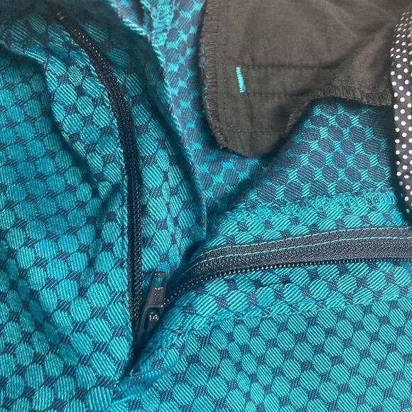 BANANA REPUBLIC Women’s Hampton Fit Pants Blue Green  Size 4 Inseam 26” READ - Picture 7 of 8